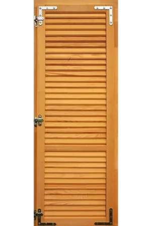 Drvena balkonska vrata sa griljama 80x220