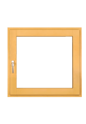 Drveni prozor sa griljama 100x90