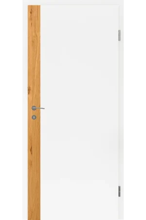 Sobna vrata Bijelo Obojana + Hrast Grča