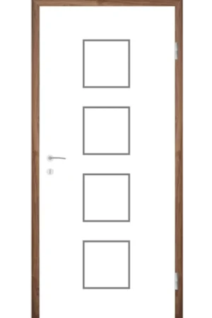 Sobna vrata Bijelo Obojana R23L