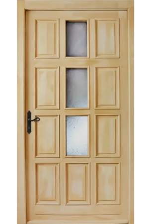 Drvena ulazna vrata 107x208cm