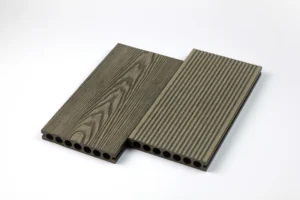 WPC Decking Light Grey 3D