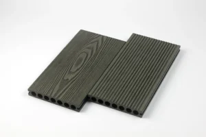 WPC Decking Dark Grey 3D