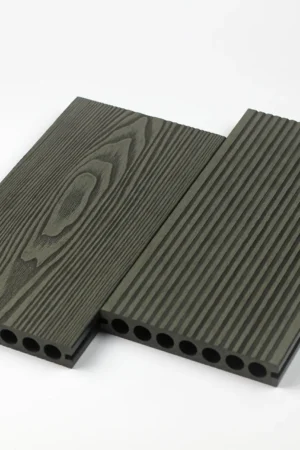 WPC Decking Dark Grey 3D