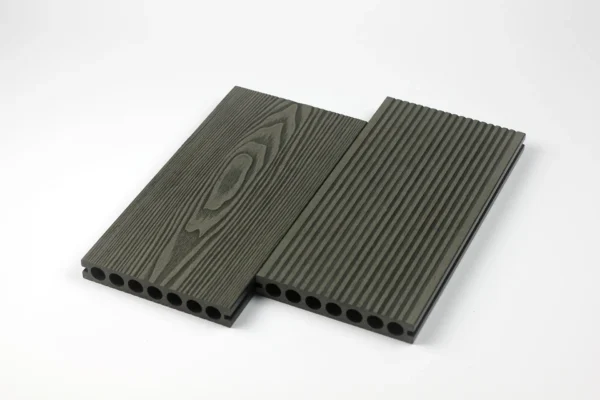 WPC Decking Dark Grey 3D